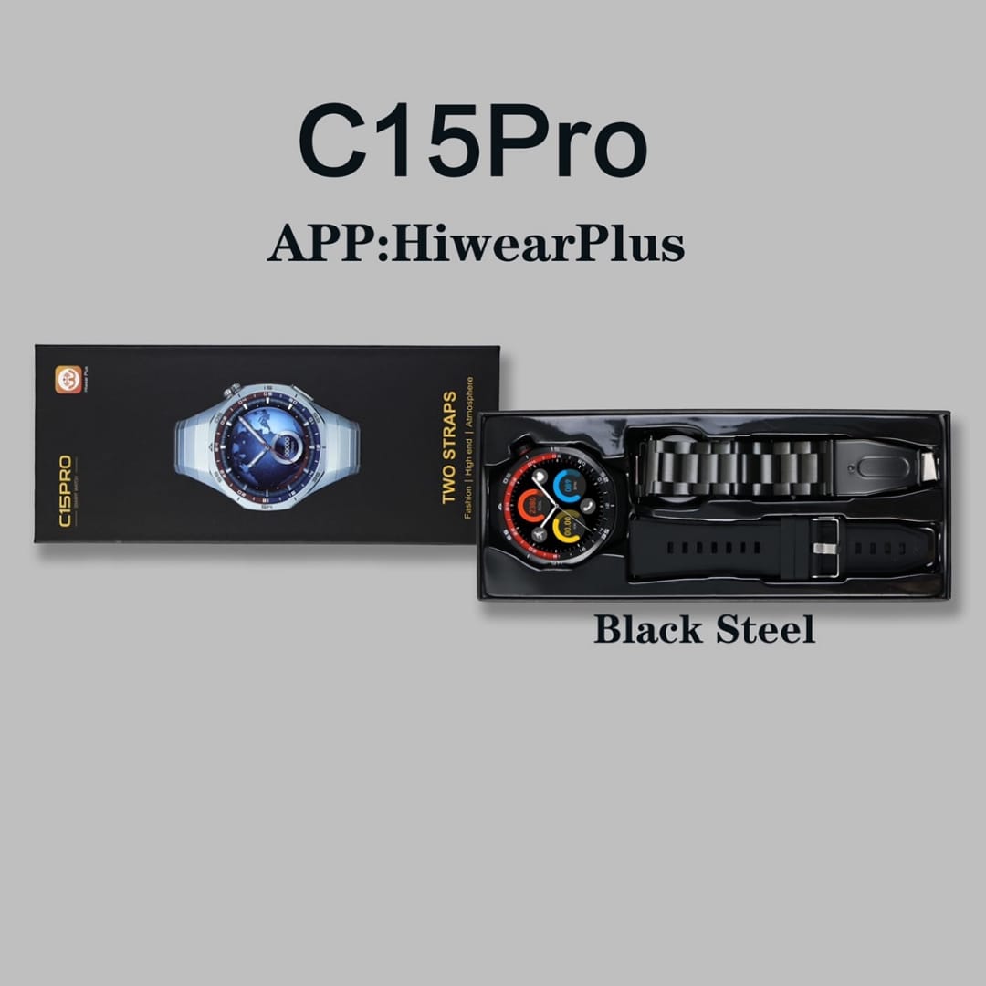 C15PRO Acier noir